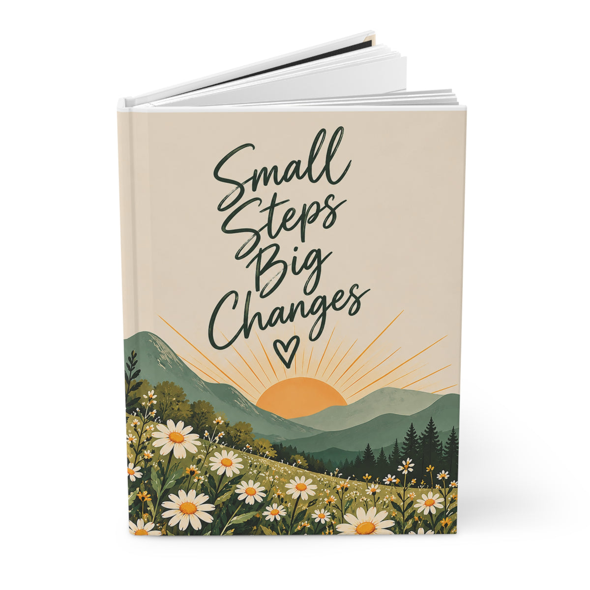 Inspirational Hardcover Journal – Small Steps Big Changes & Audacious Co.