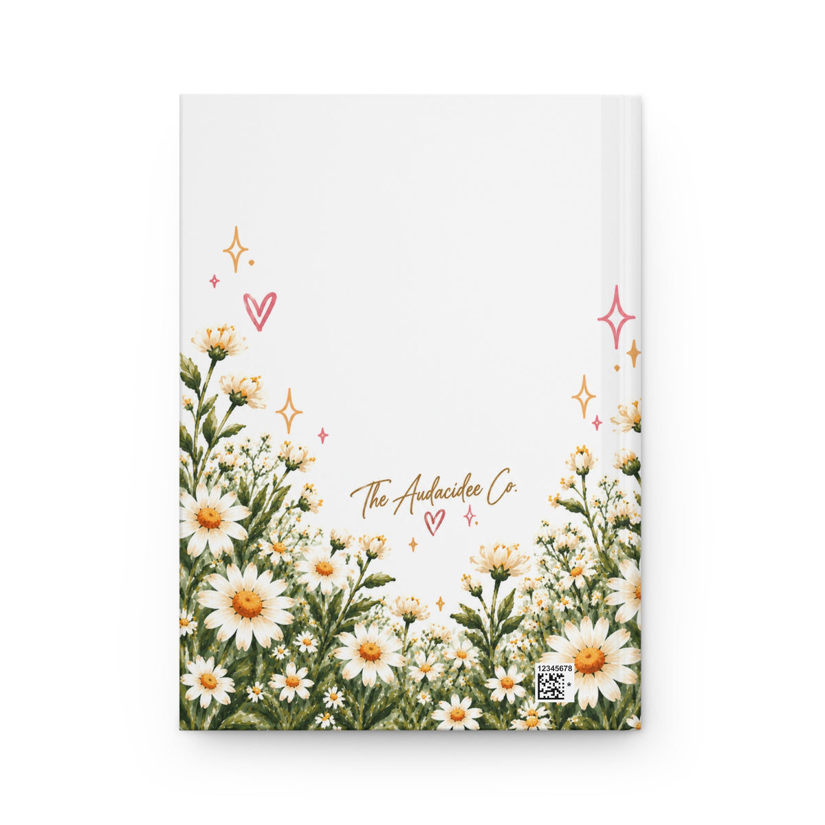 Becoming Her Wildflower Hardcover Journal