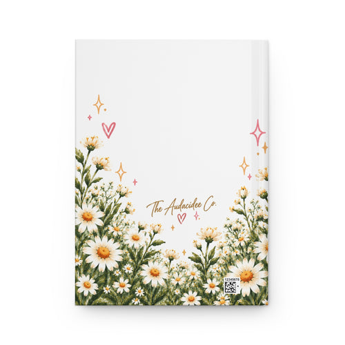 Becoming Her Wildflower Hardcover Journal