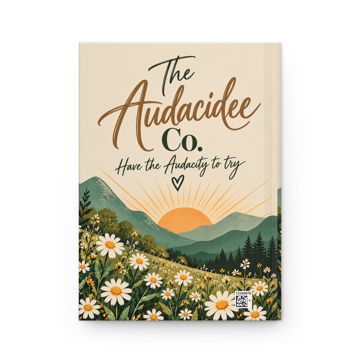 Inspirational Hardcover Journal – Small Steps Big Changes & Audacious Co.