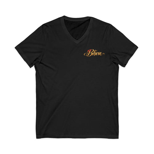 Believe V-Neck T-Shirt