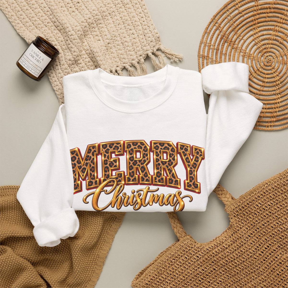 Merry Christmas Crewneck Sweatshirt