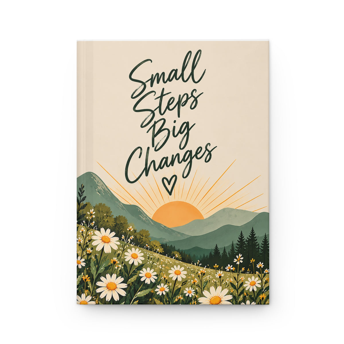 Inspirational Hardcover Journal – Small Steps Big Changes & Audacious Co.