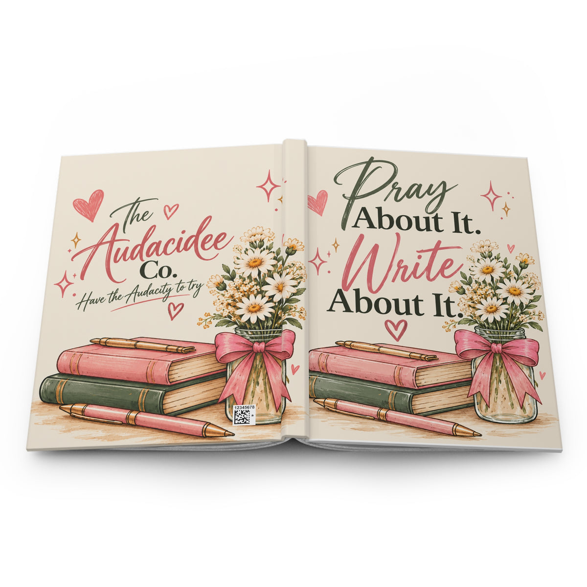 Pray About It, Write About It Hardcover Journal